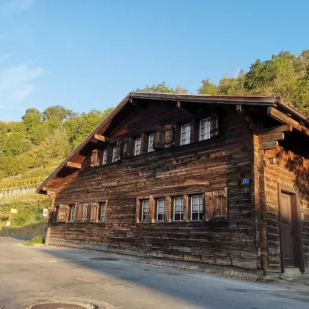 Berg - Hütte beim H O T E L Bahnhof Ausserberg-3
